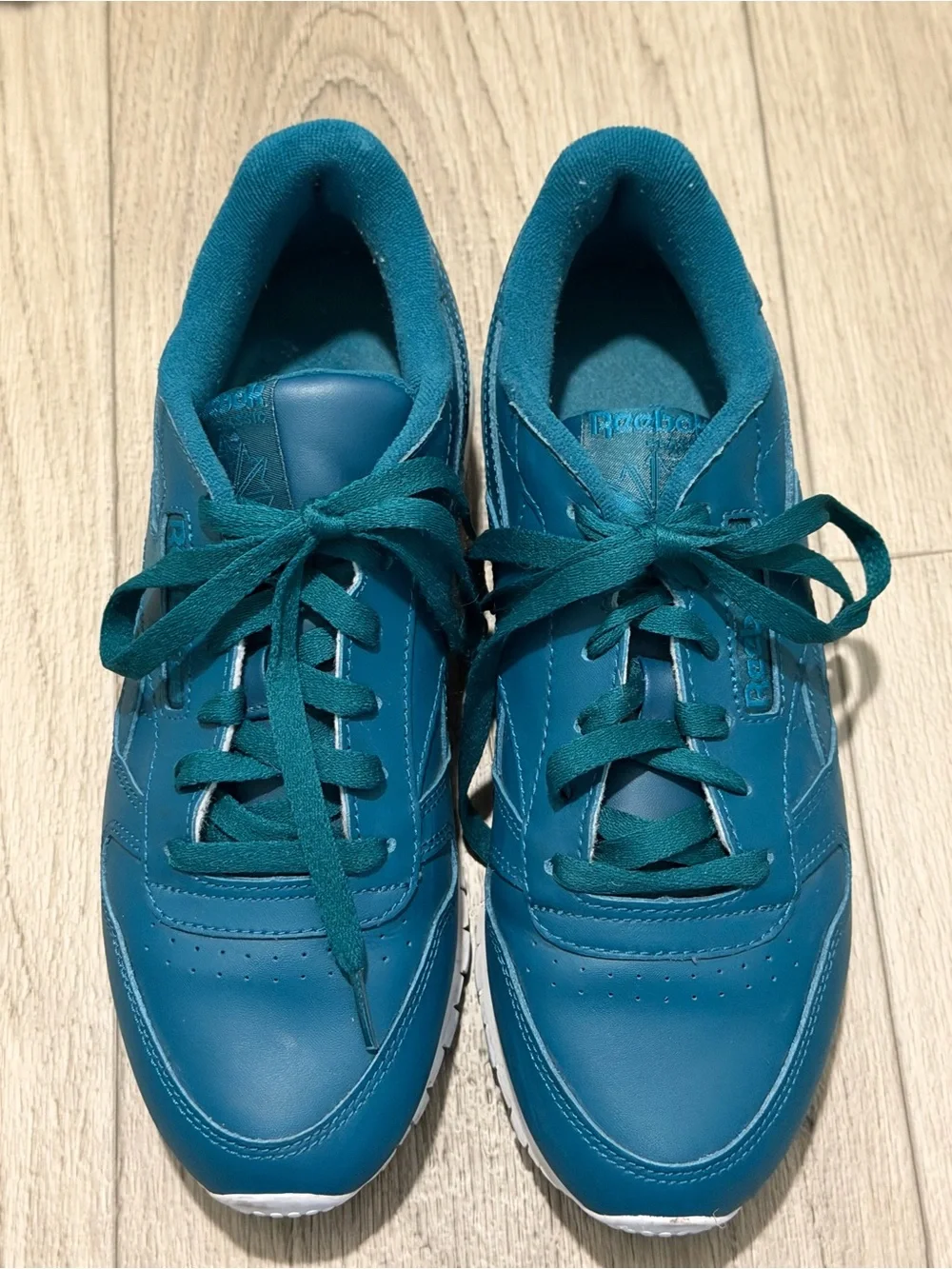Reebok greenish / Tealish Women's Athletic Sneakers